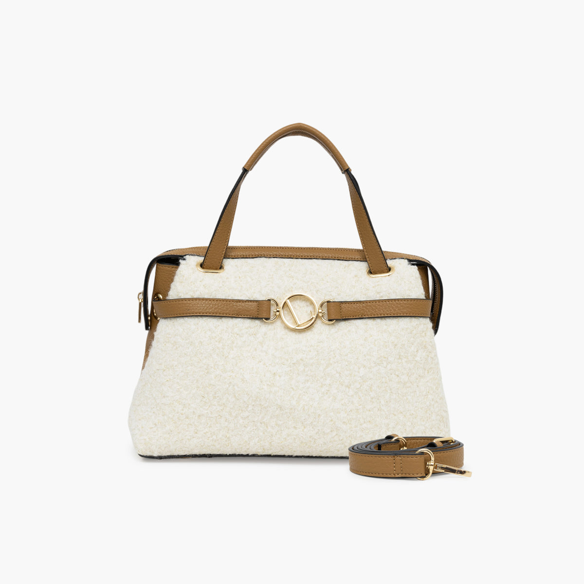 Sac shopper écru Theresa