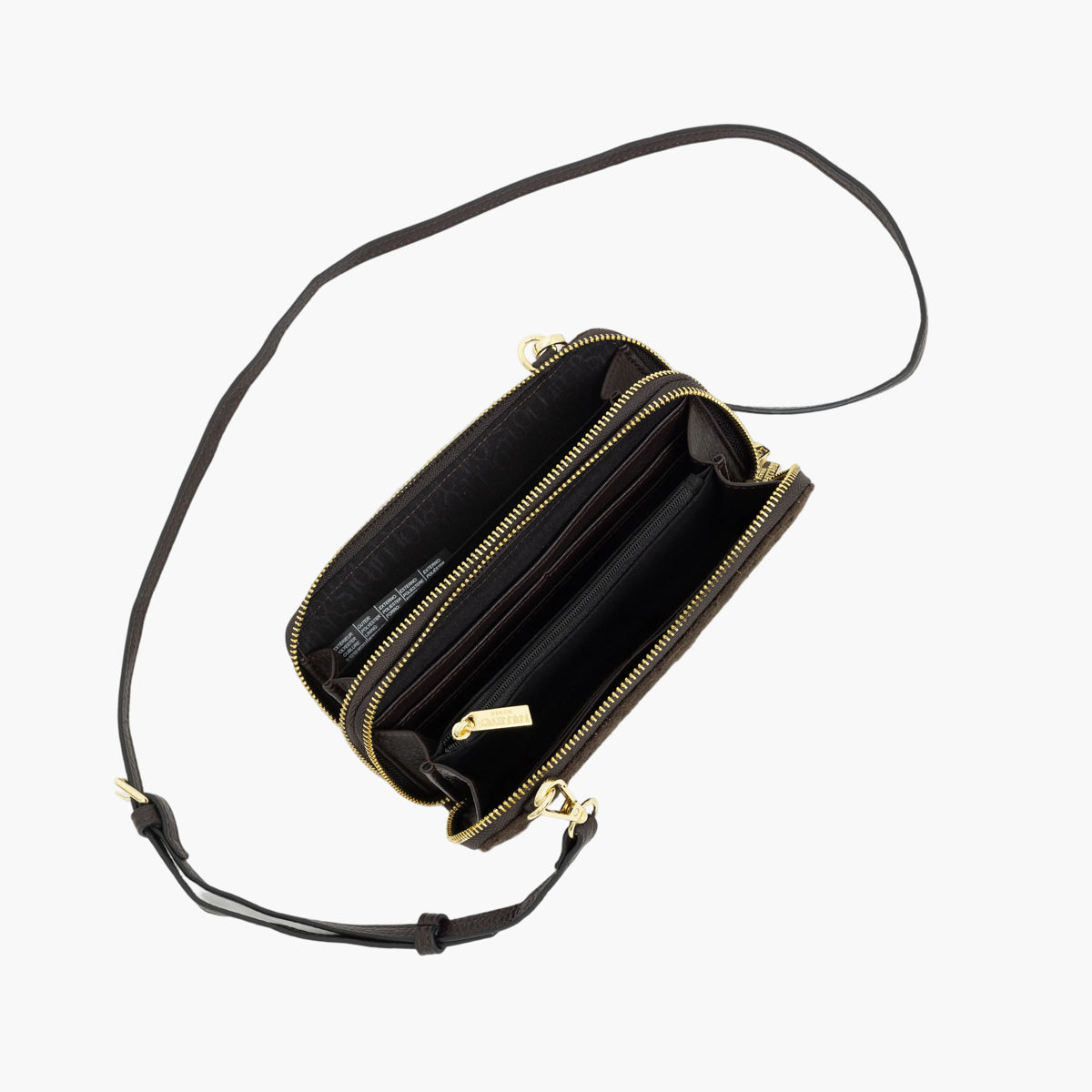 Pochette de voyage marron Theresa