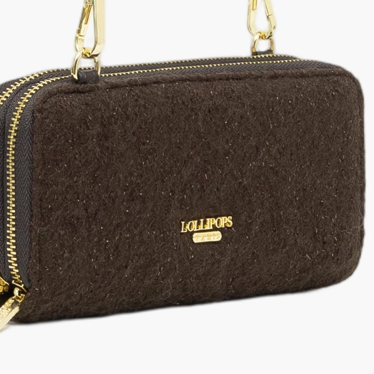 Pochette de voyage marron Theresa