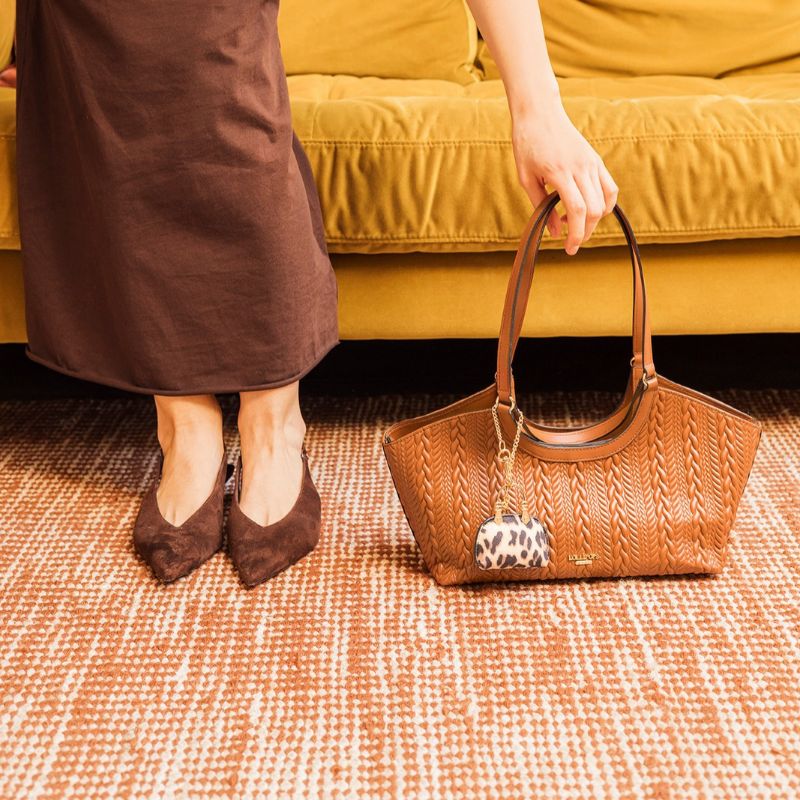 Petit sac shopper camel Tommylee