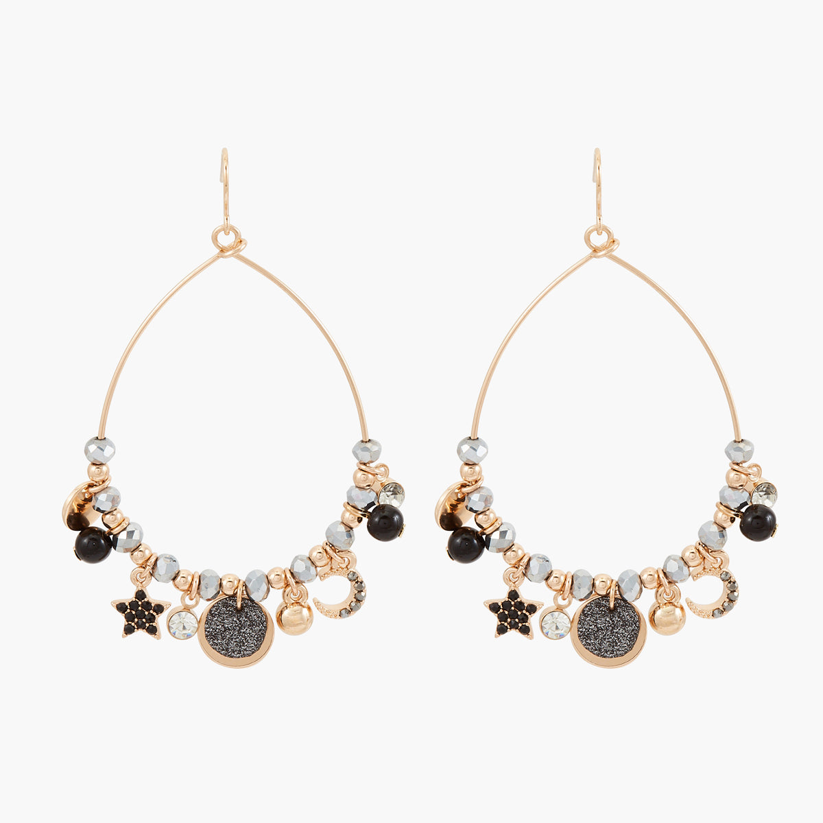 Boucles d'oreilles pampilles fantaisie