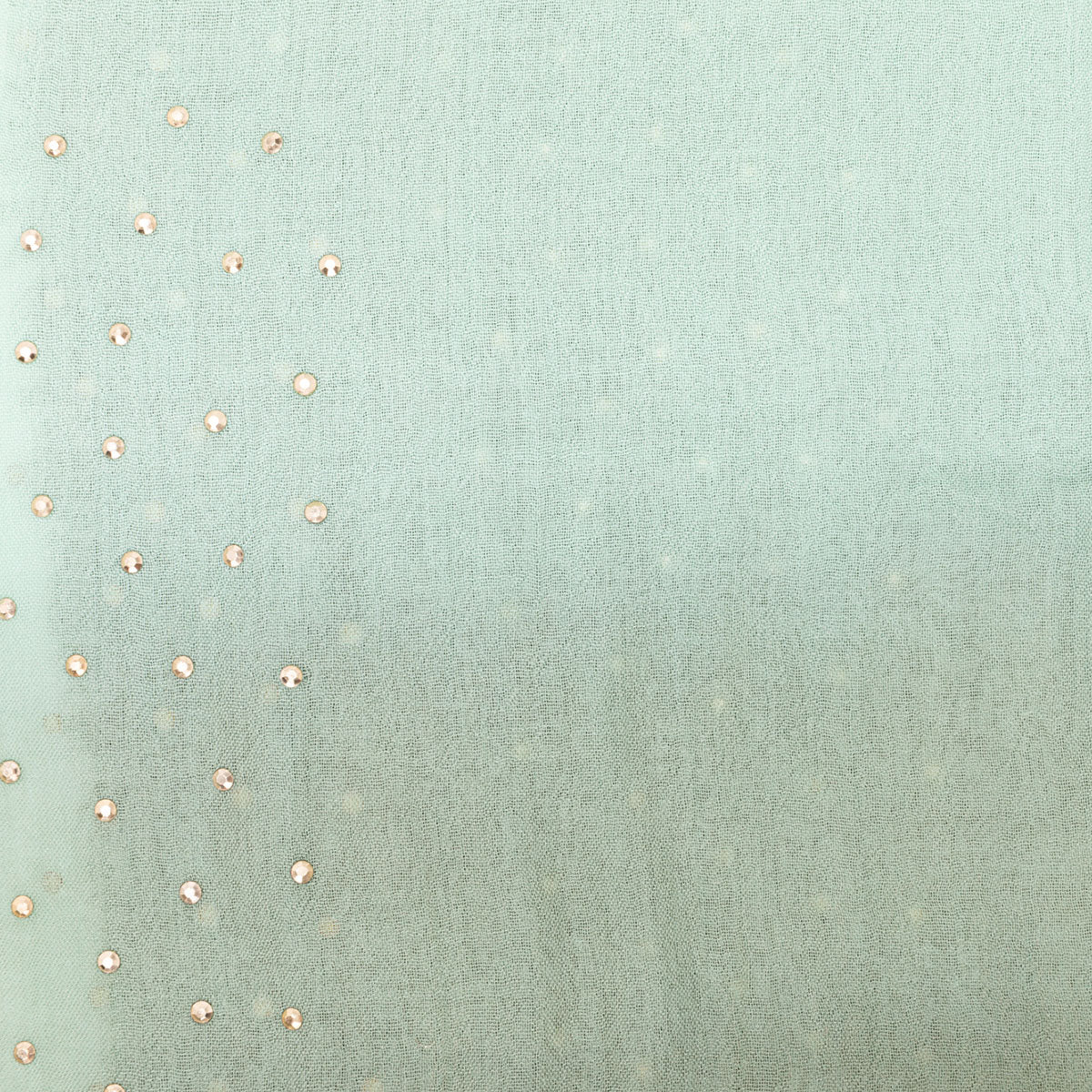 Echarpe verte tie and dye