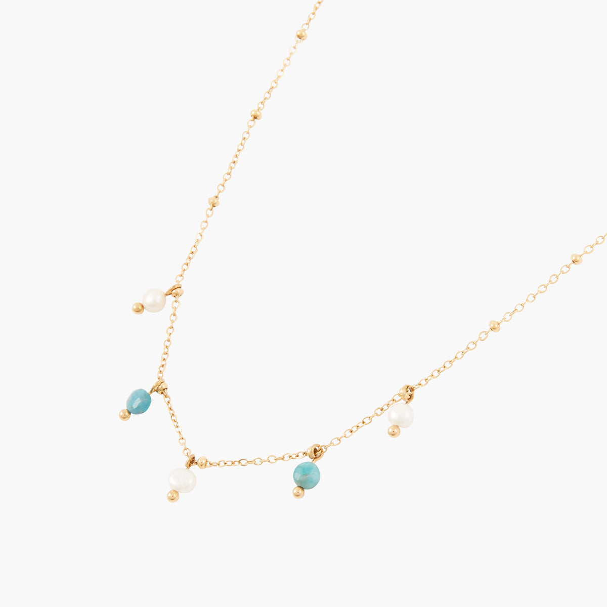 Collier à petites perles