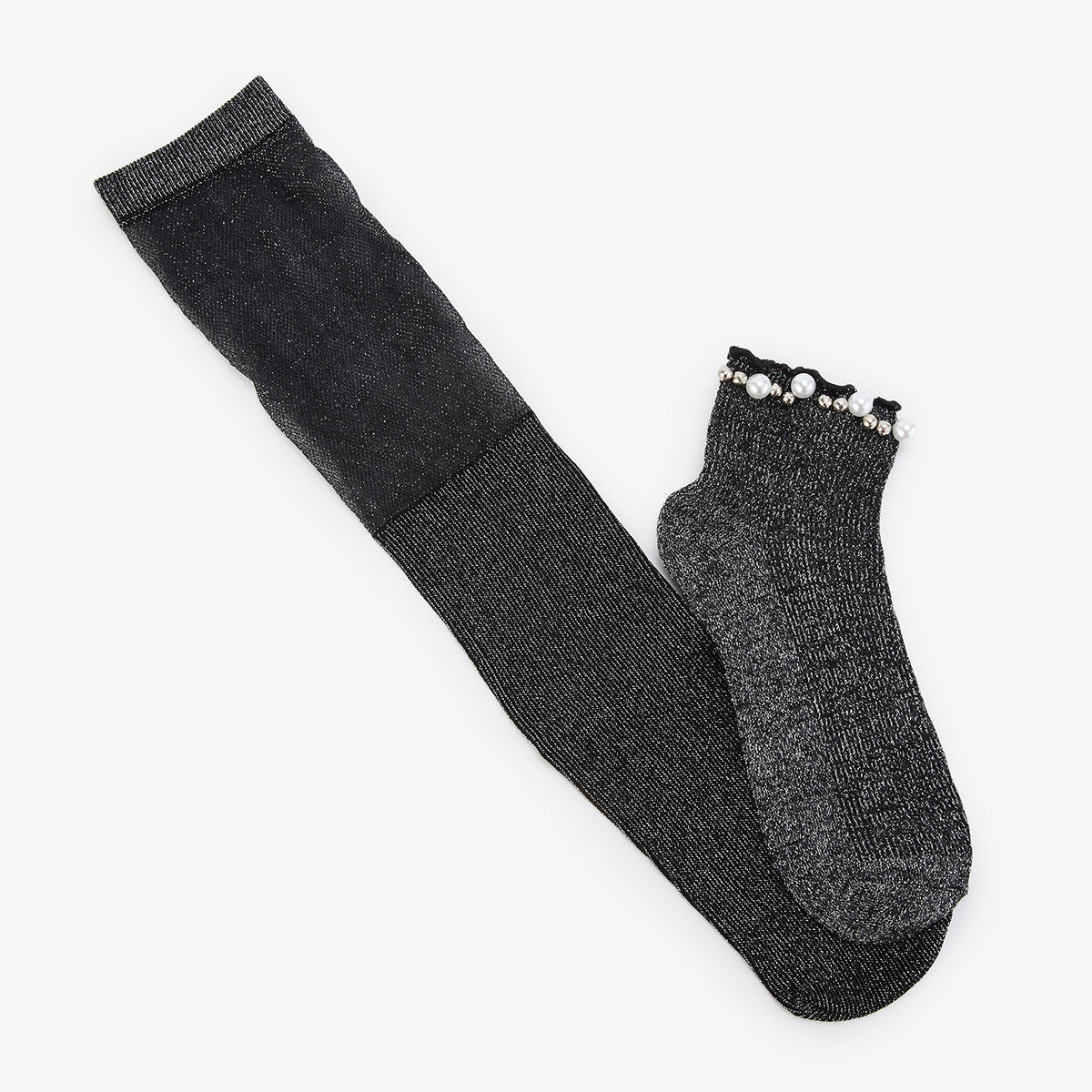 Lot paires de chaussettes noir