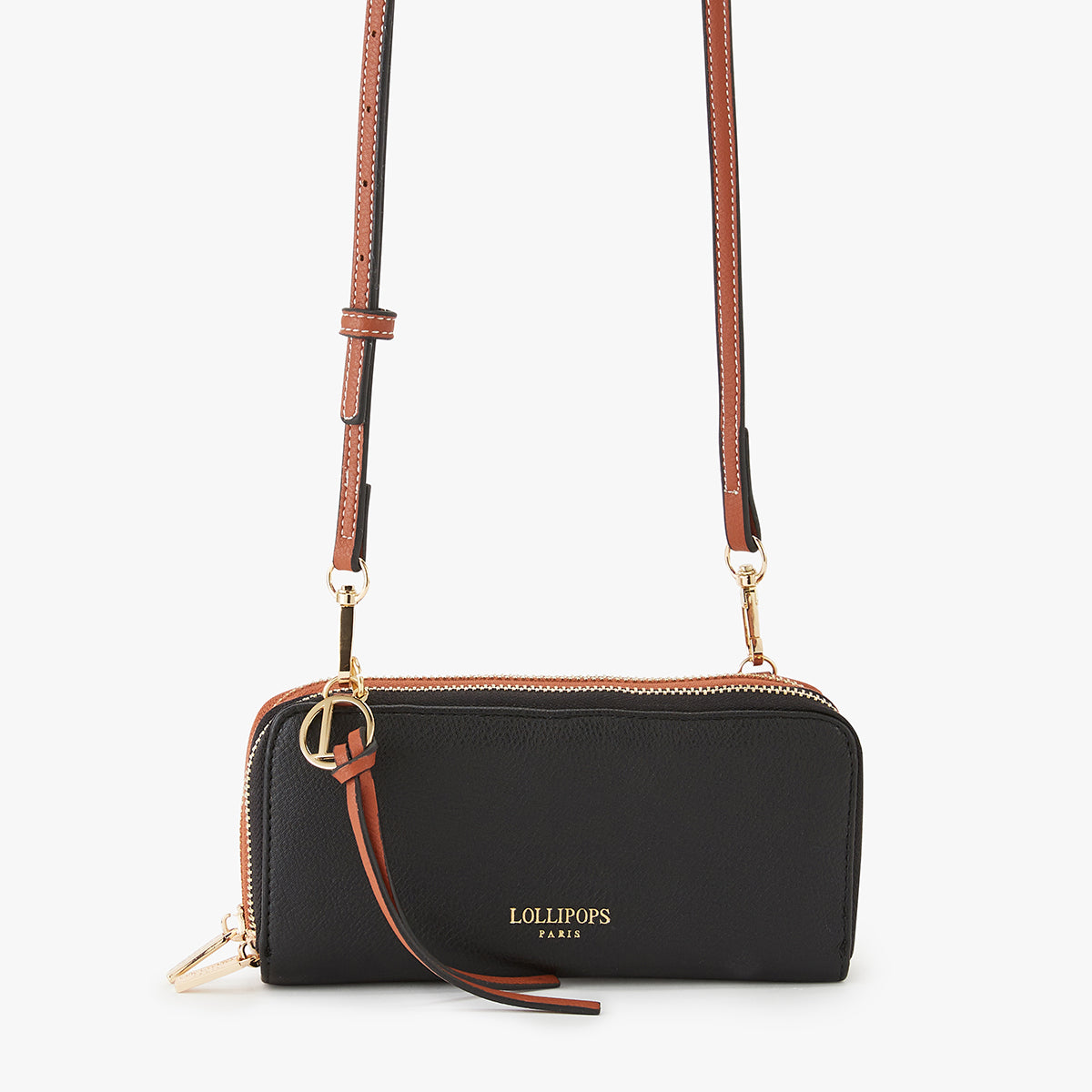 Portefeuille noir Kitami