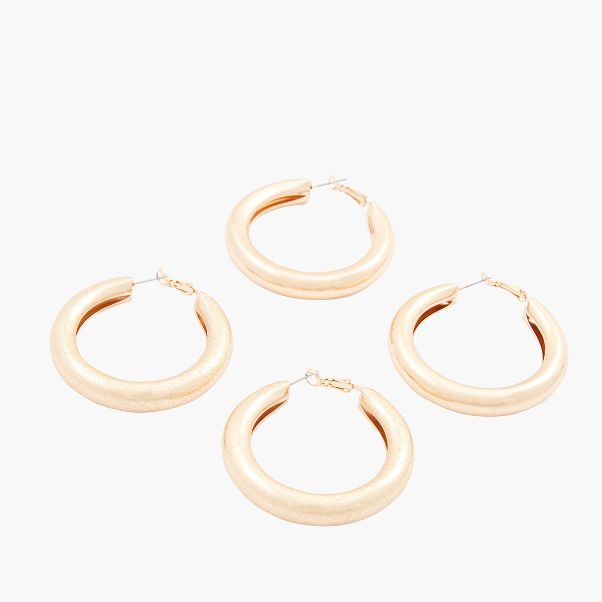 Set de larges créoles