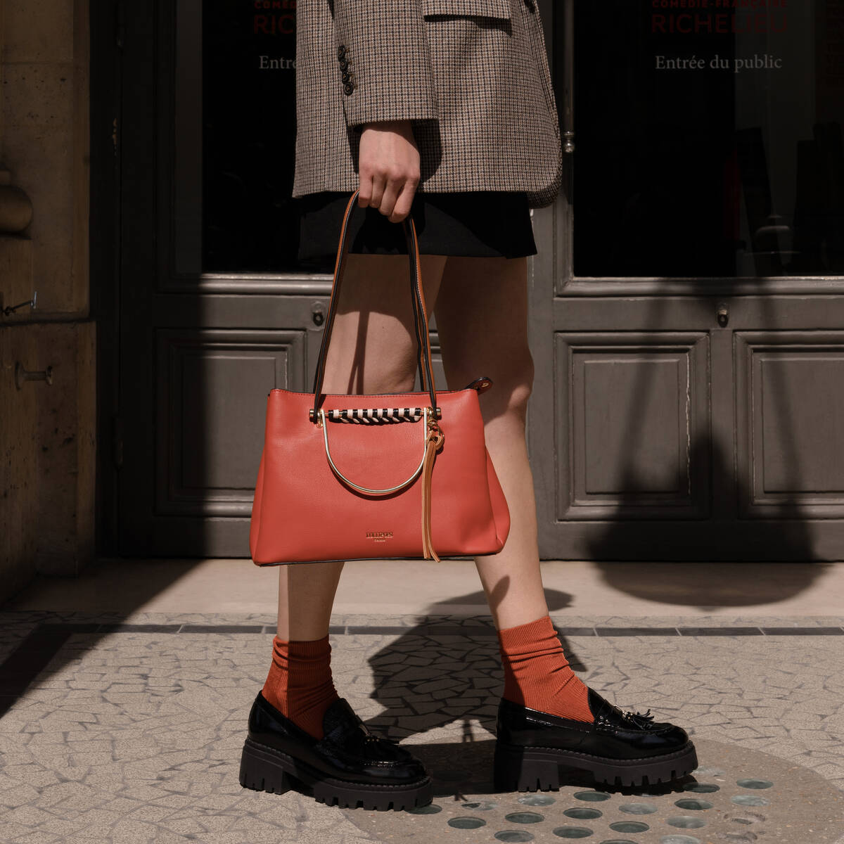 Sac à main rouge Kitami