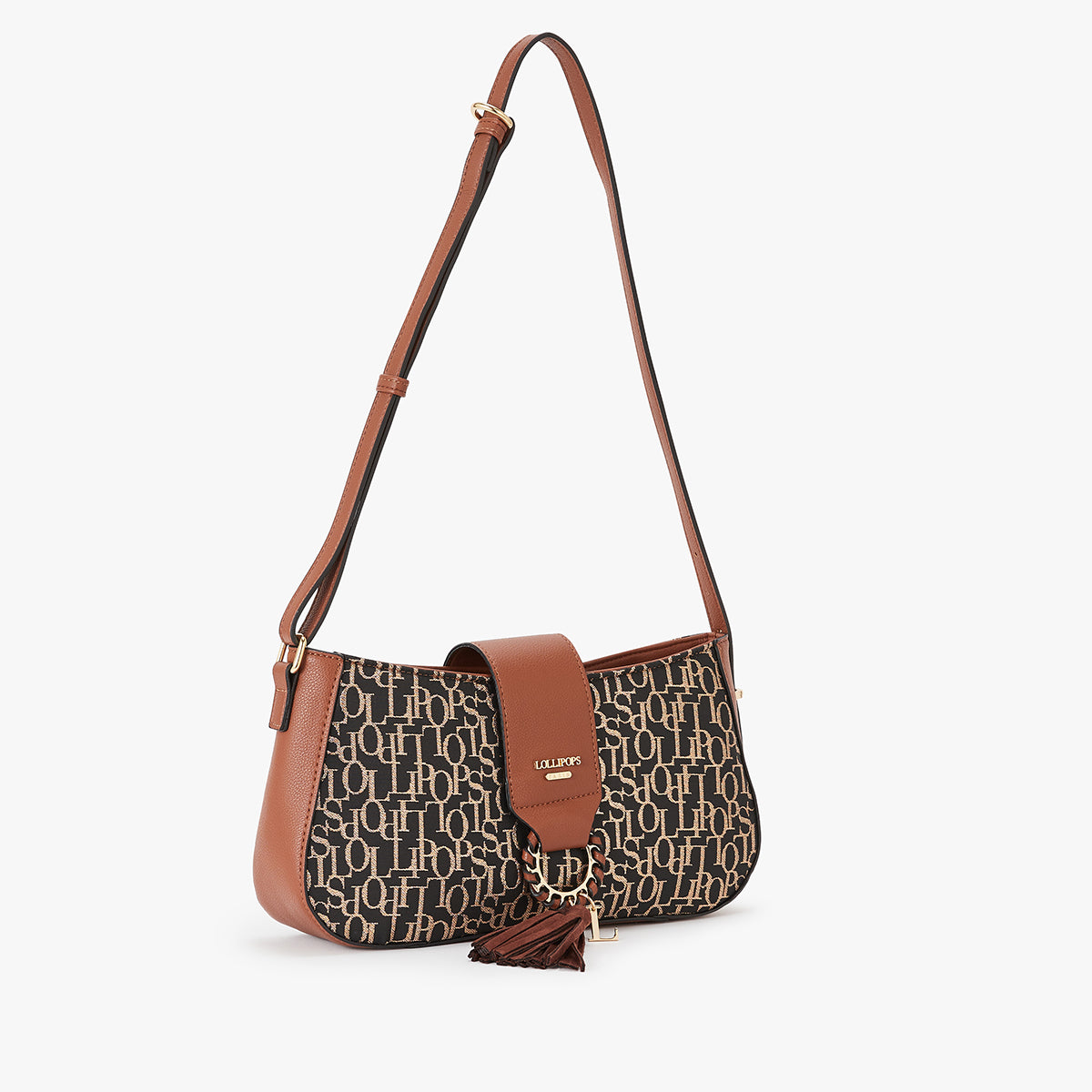 Sac bandoulière marron Kourou