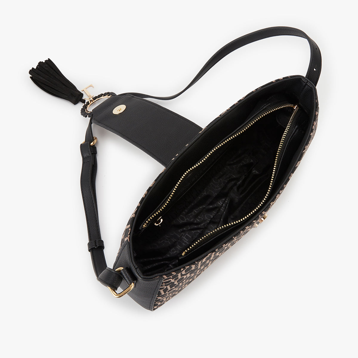 Sac bandoulière noir Kourou