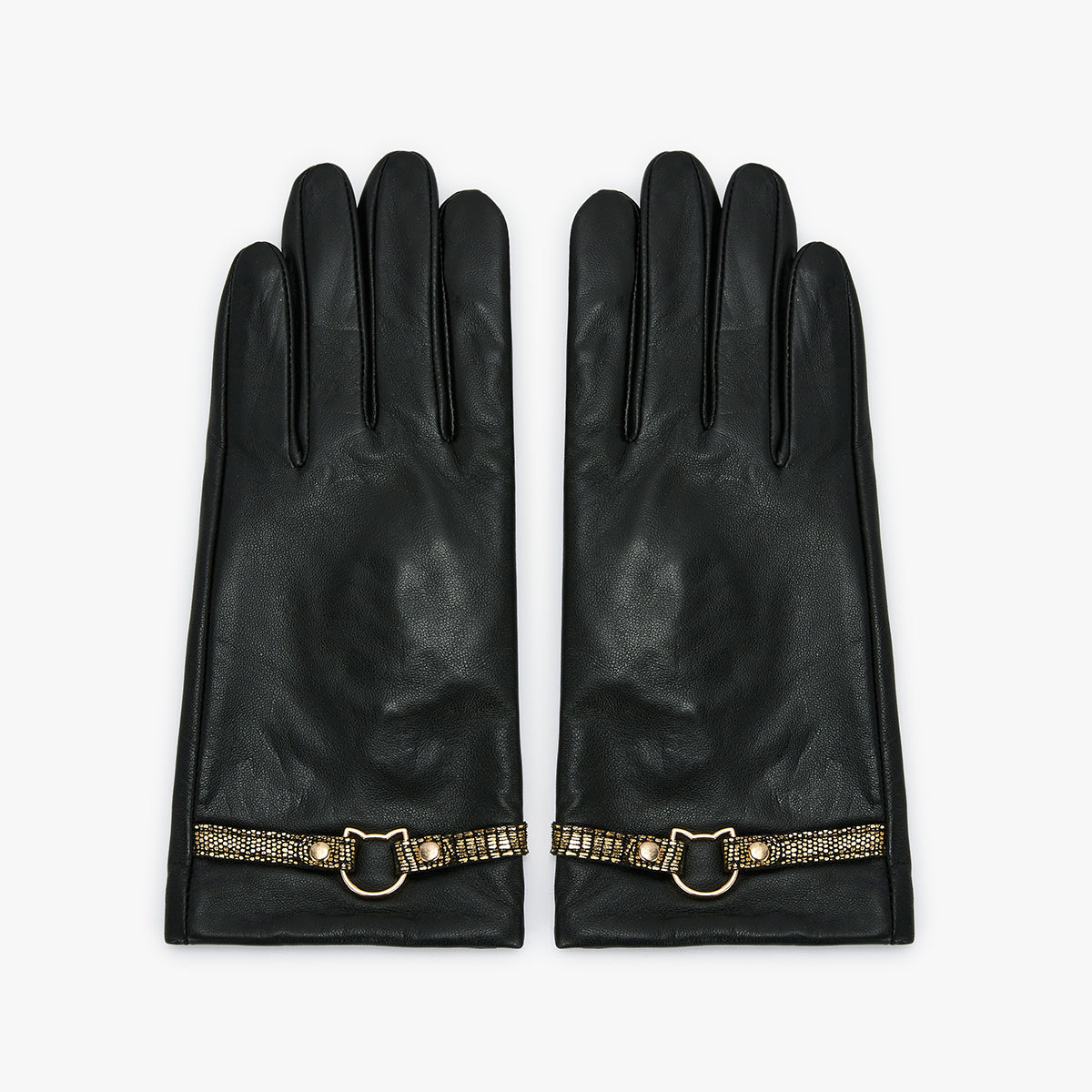 Gants noirs S/M Kat
