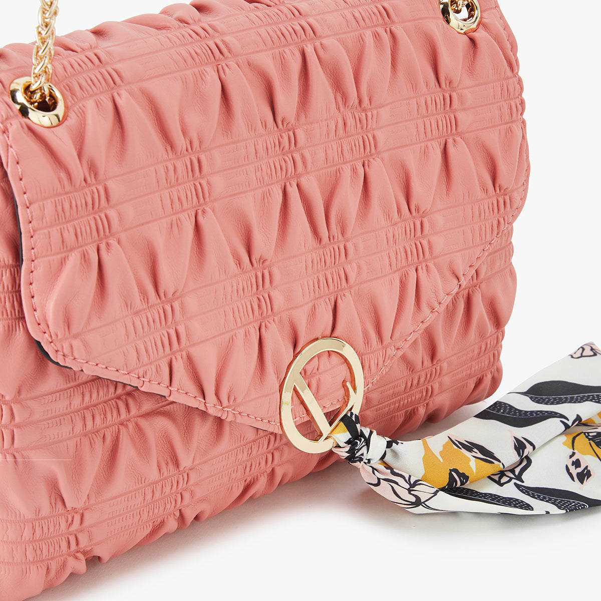 Sac bandoulière Lily corail Lixa