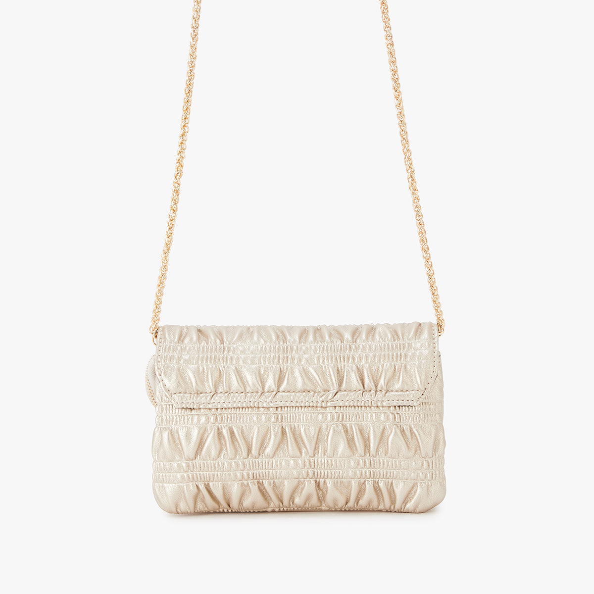 Pochette de voyage dorée Lixa