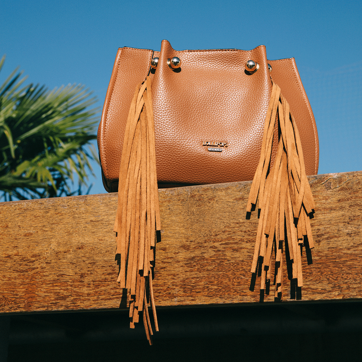 Petit sac bandoulière beige Loreto