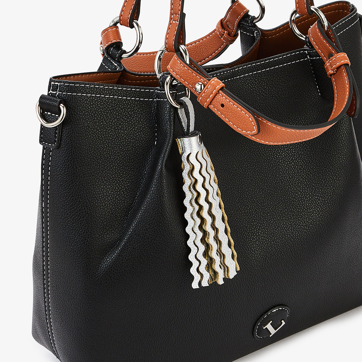 Sac cabas noir Lavello