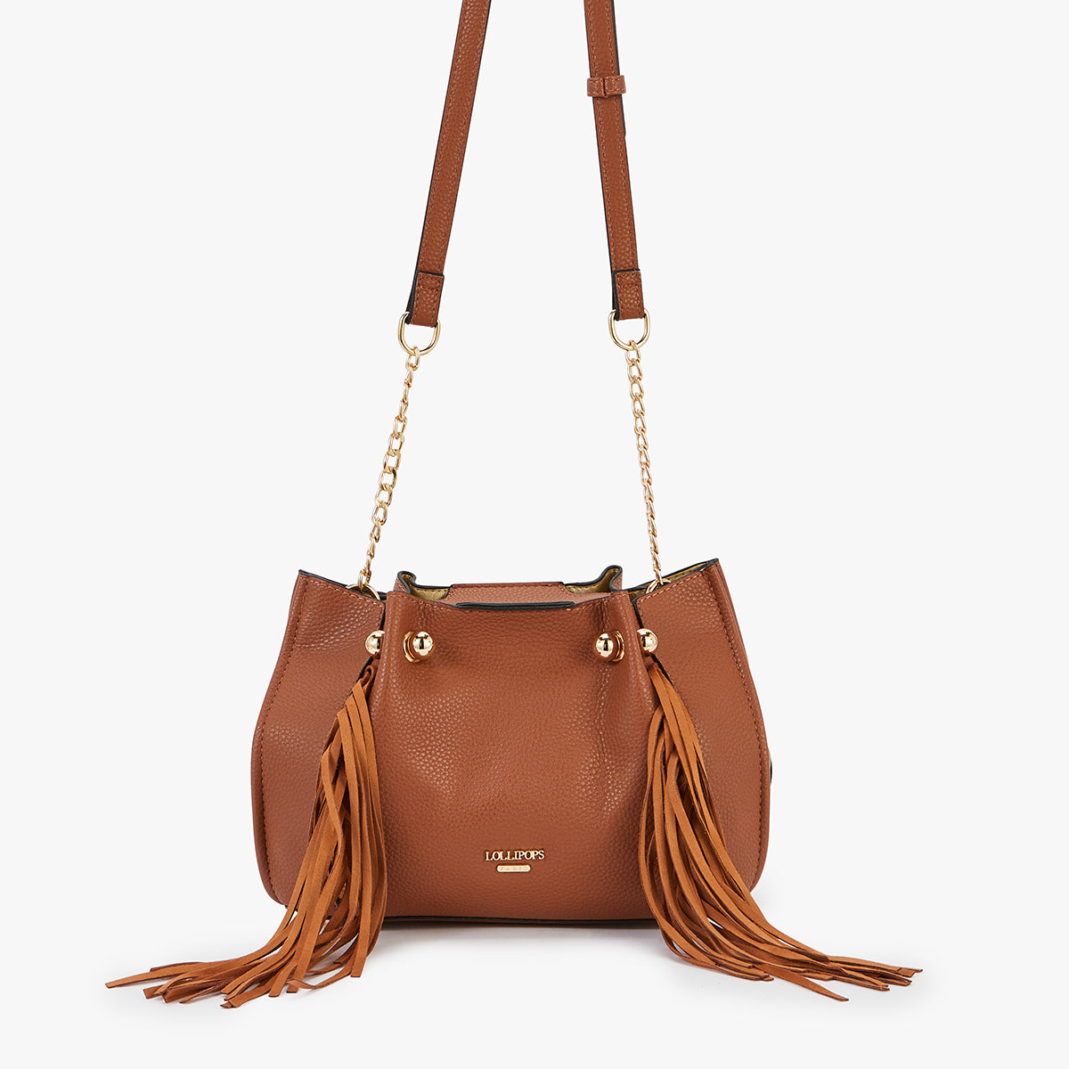 Petit sac bandoulière beige Loreto