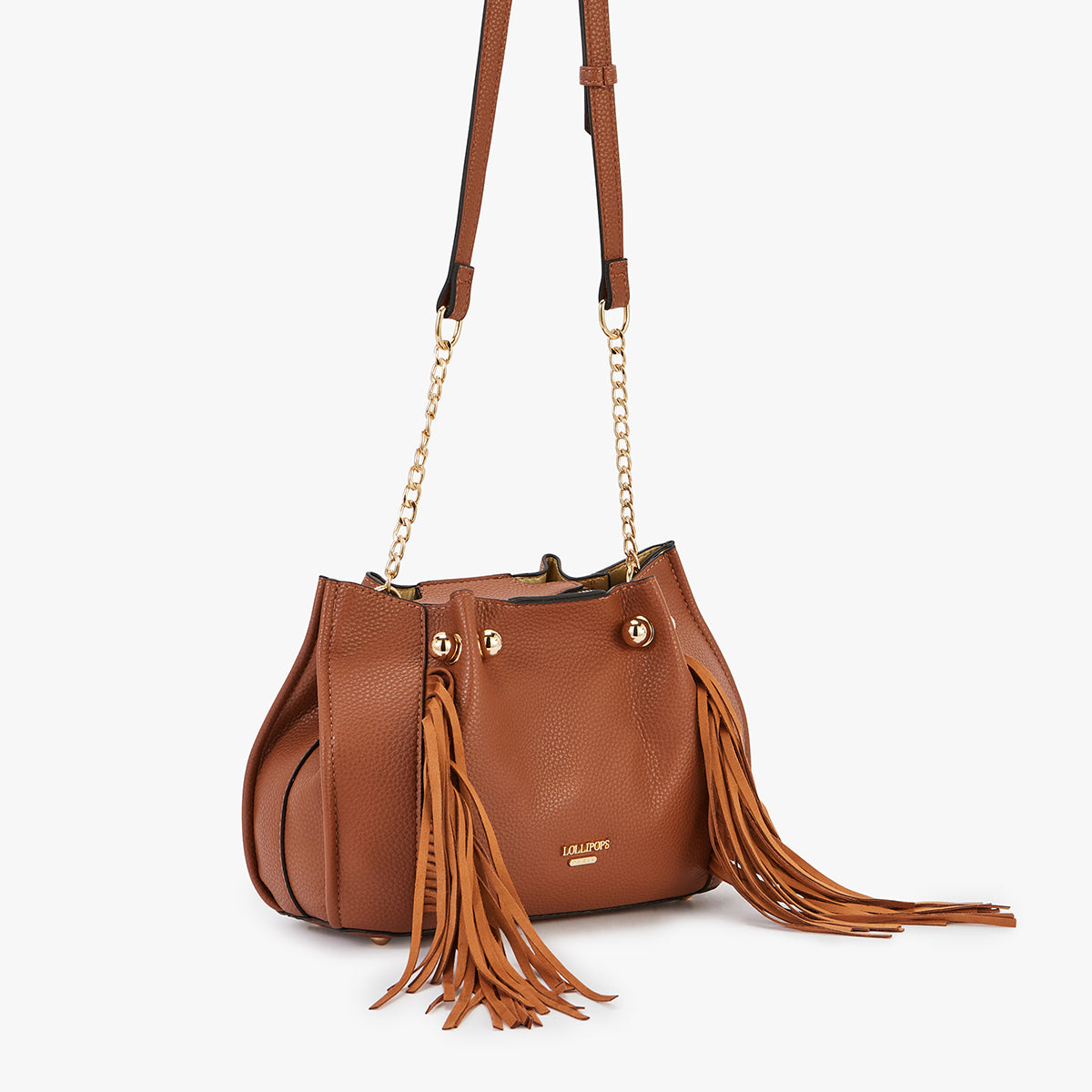 Petit sac bandoulière beige Loreto