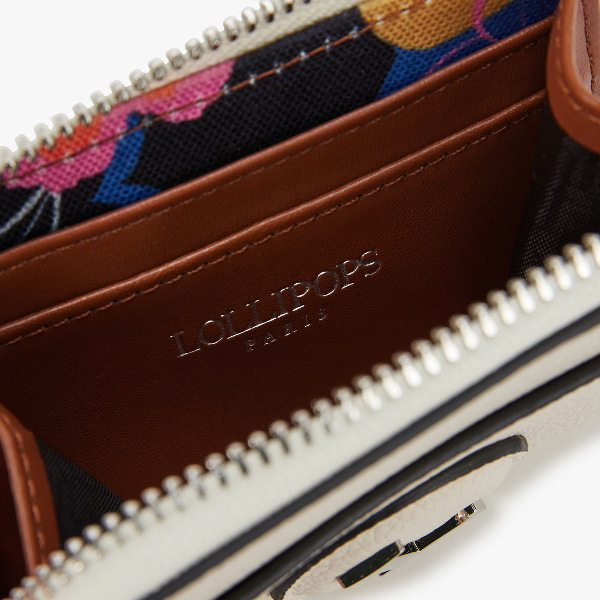 Porte-monnaie blanc Lavello