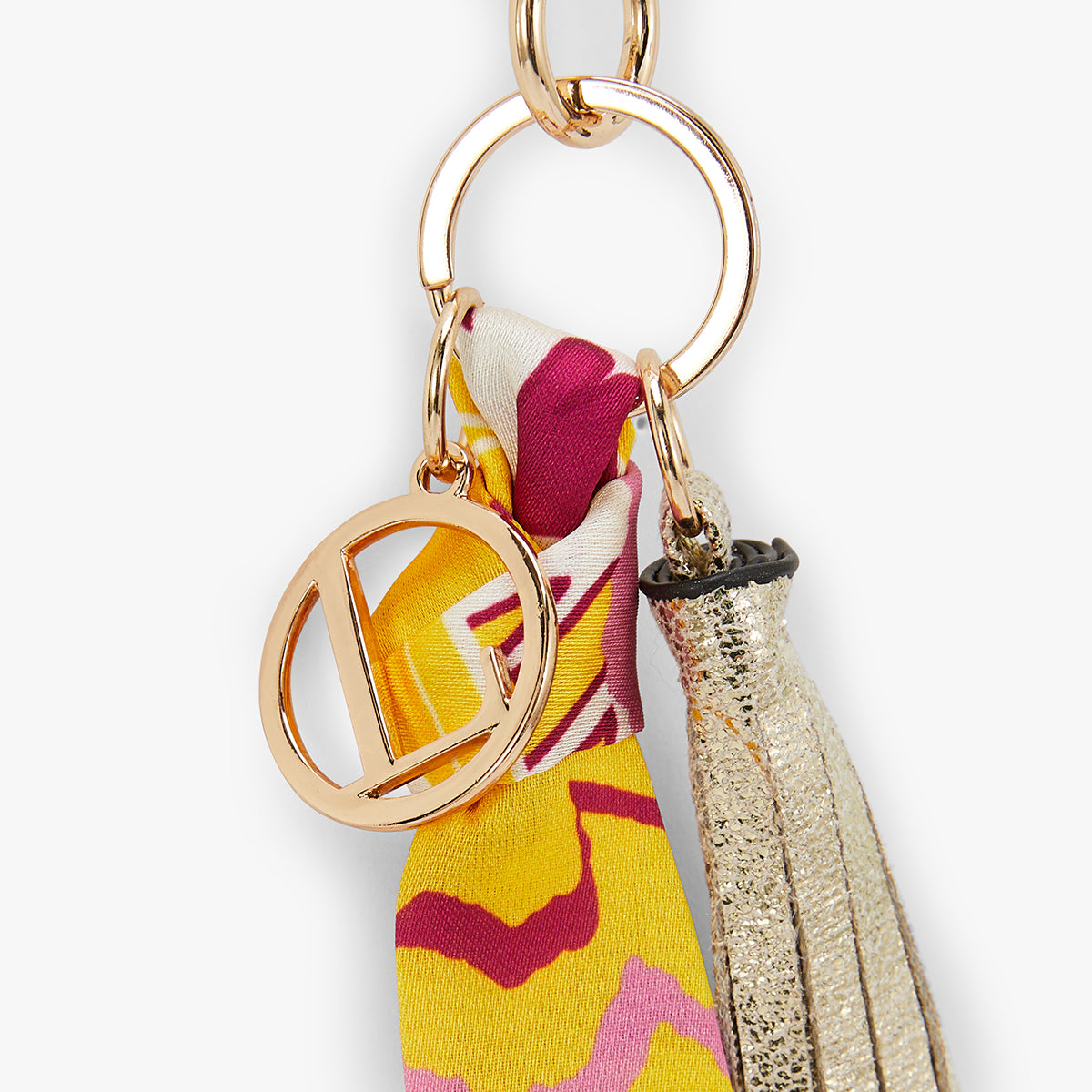 Porte-clés jaune Lamony