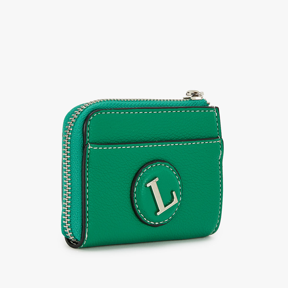 Porte-monnaie vert Lavello