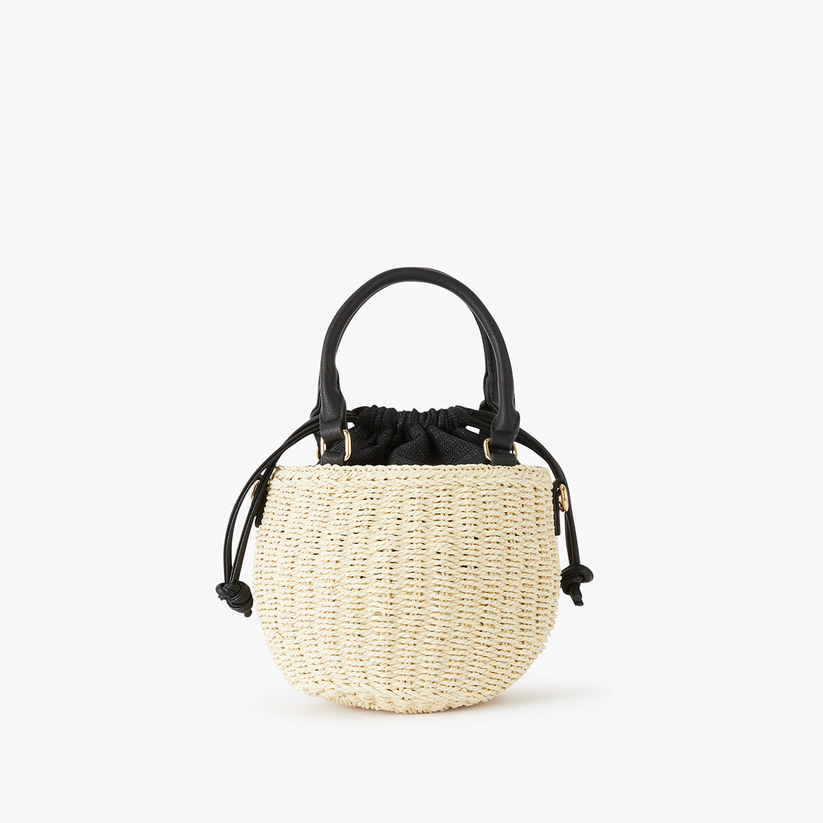 Sac seau noir Livourne