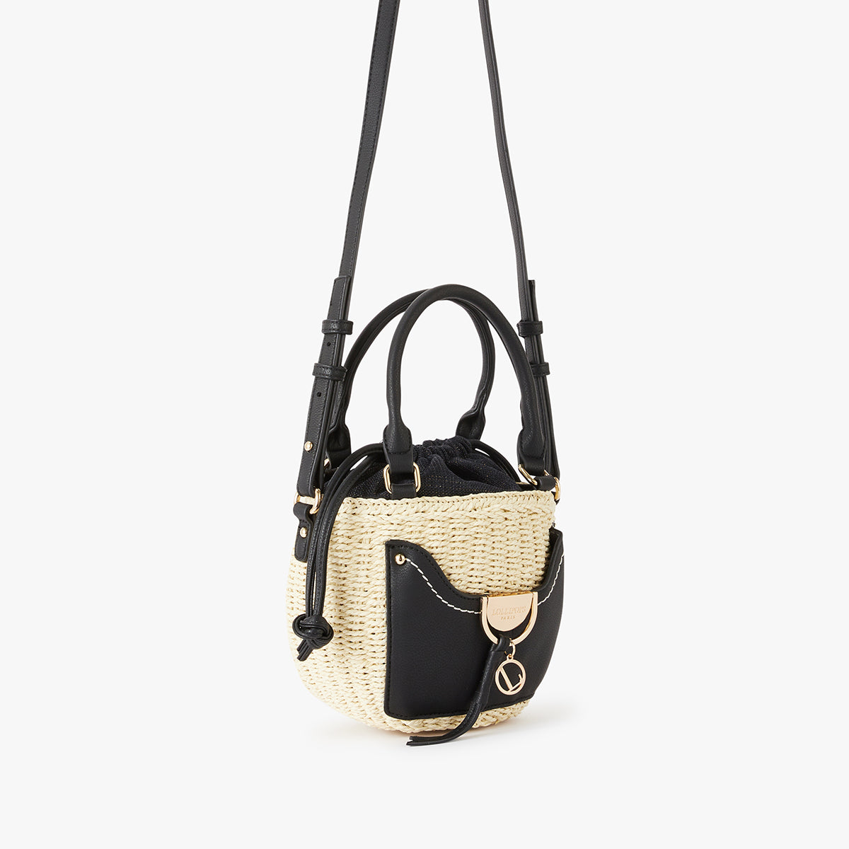 Sac seau noir Livourne