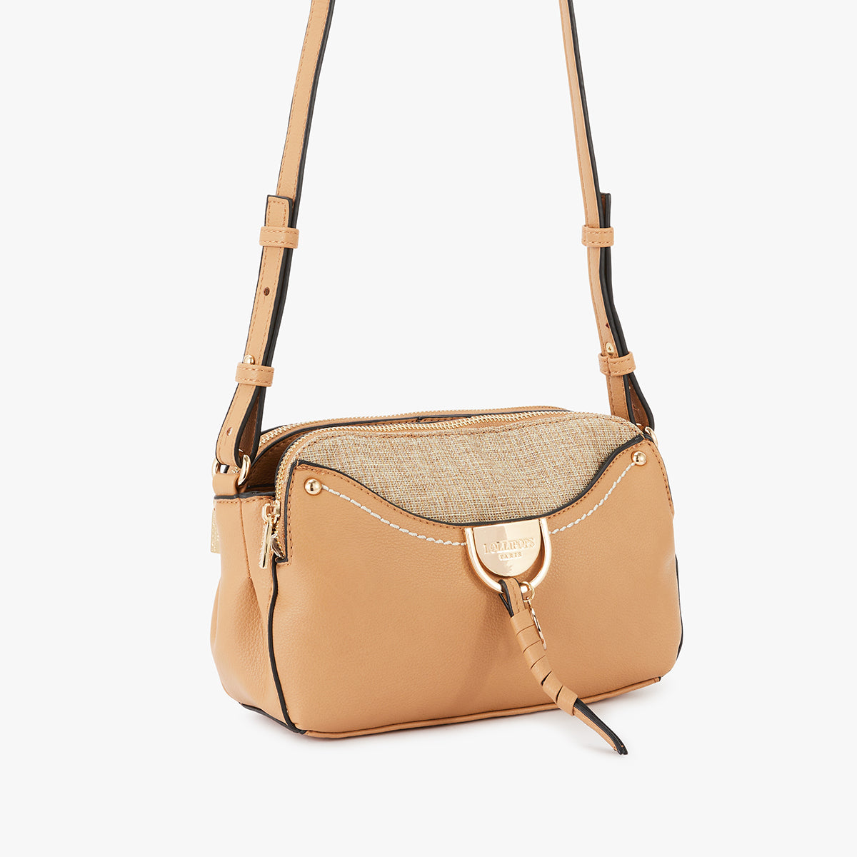 Sac multipocket beige Livourne