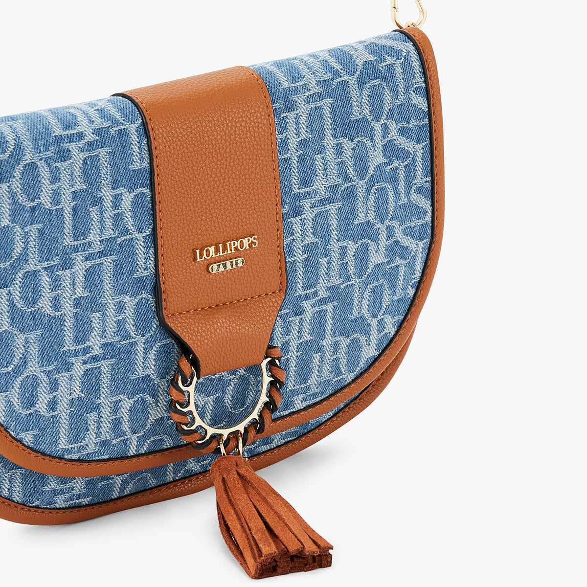 Sac bandoulière beige Lago