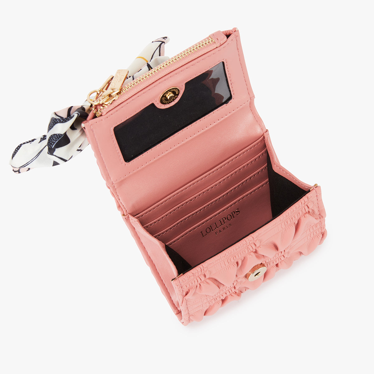 Petit portefeuille corail Lixa