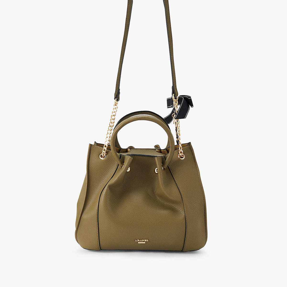 Sac à main kaki Loreto