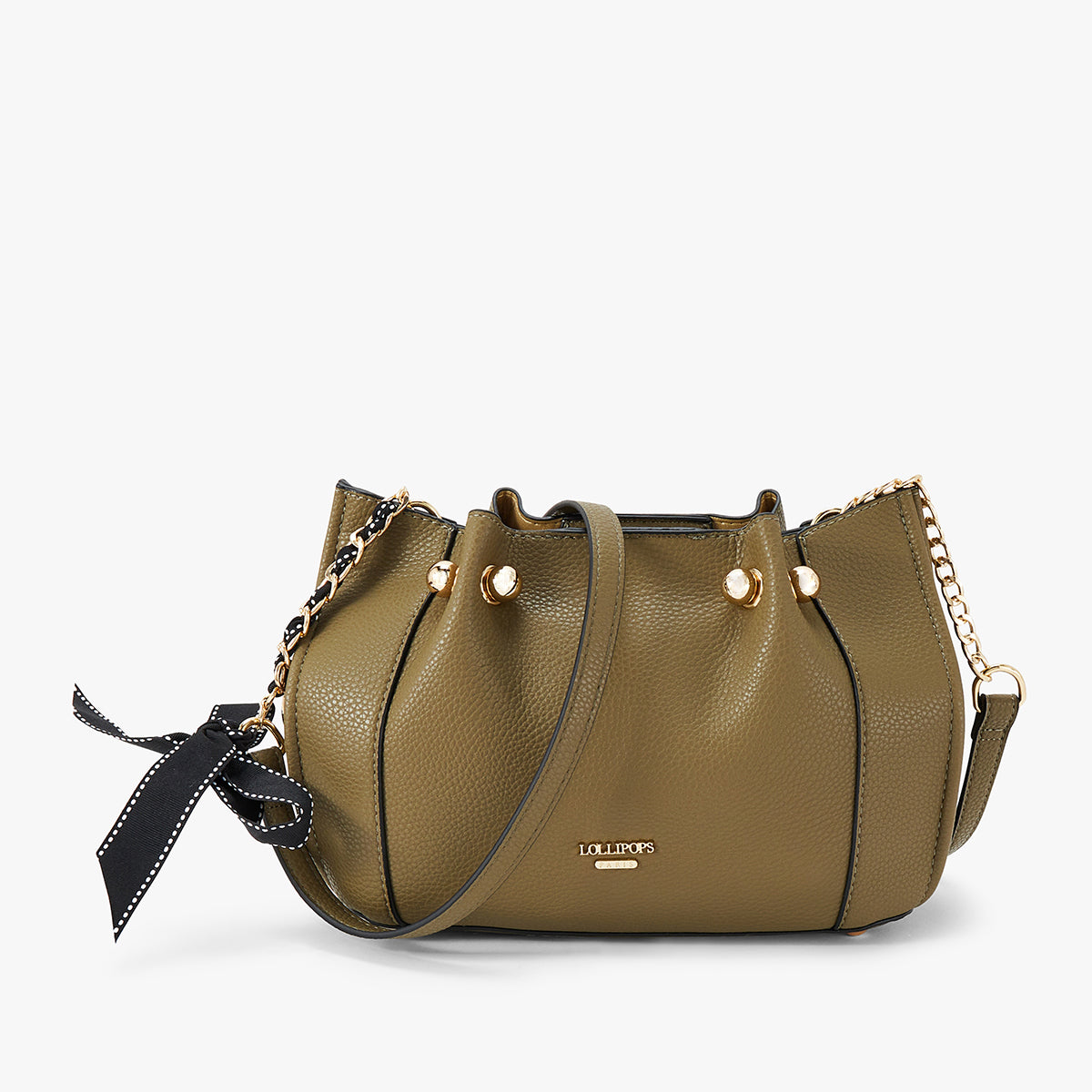 Petit sac bandoulière kaki Loreto