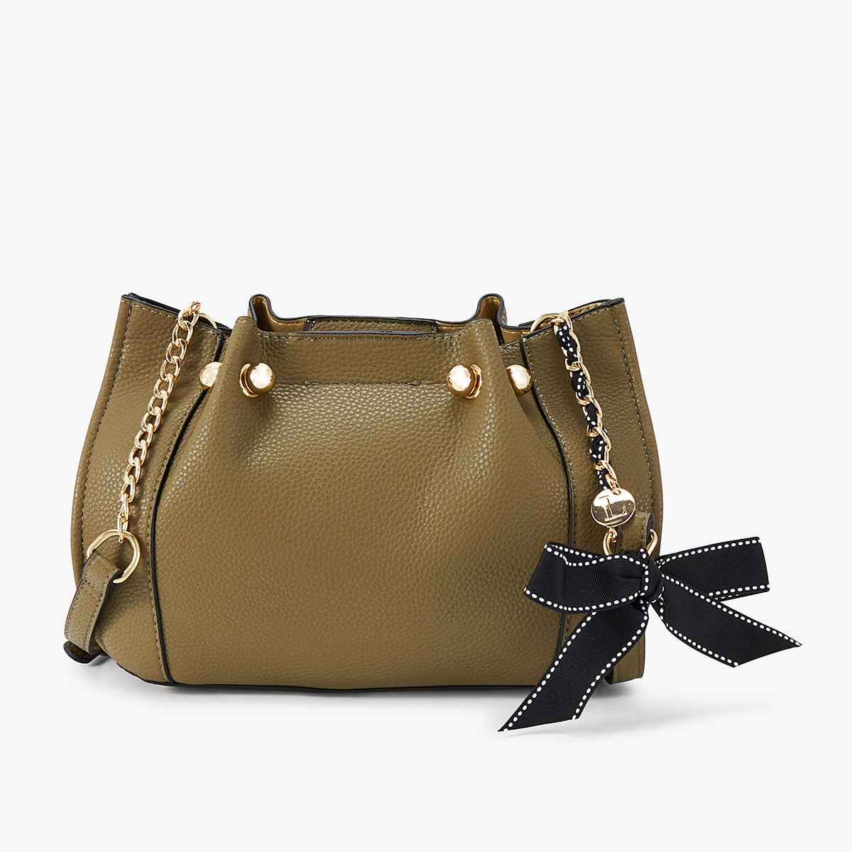 Petit sac bandoulière kaki Loreto