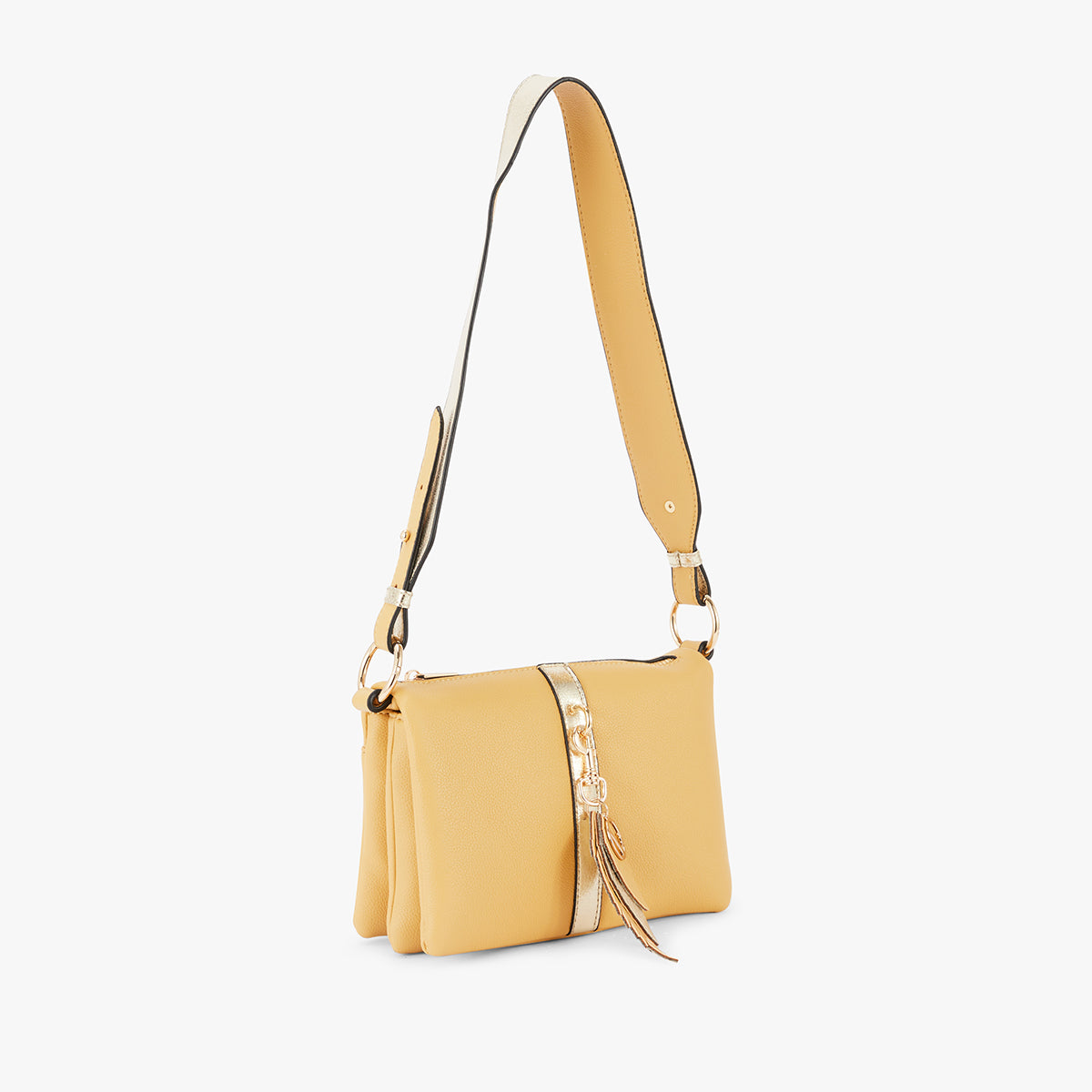 Sac multipocket jaune Lisbonne