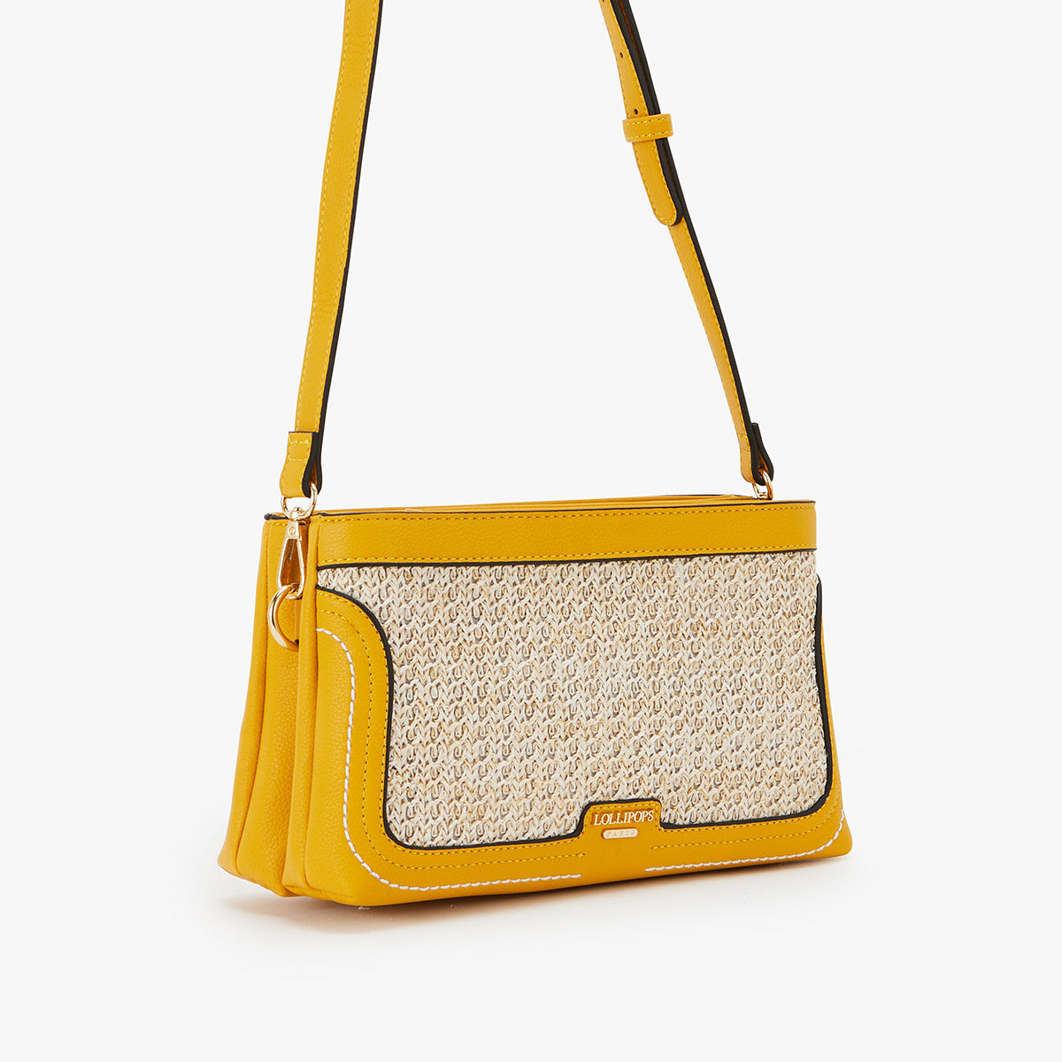 Petit sac multipocket jaune Liberia