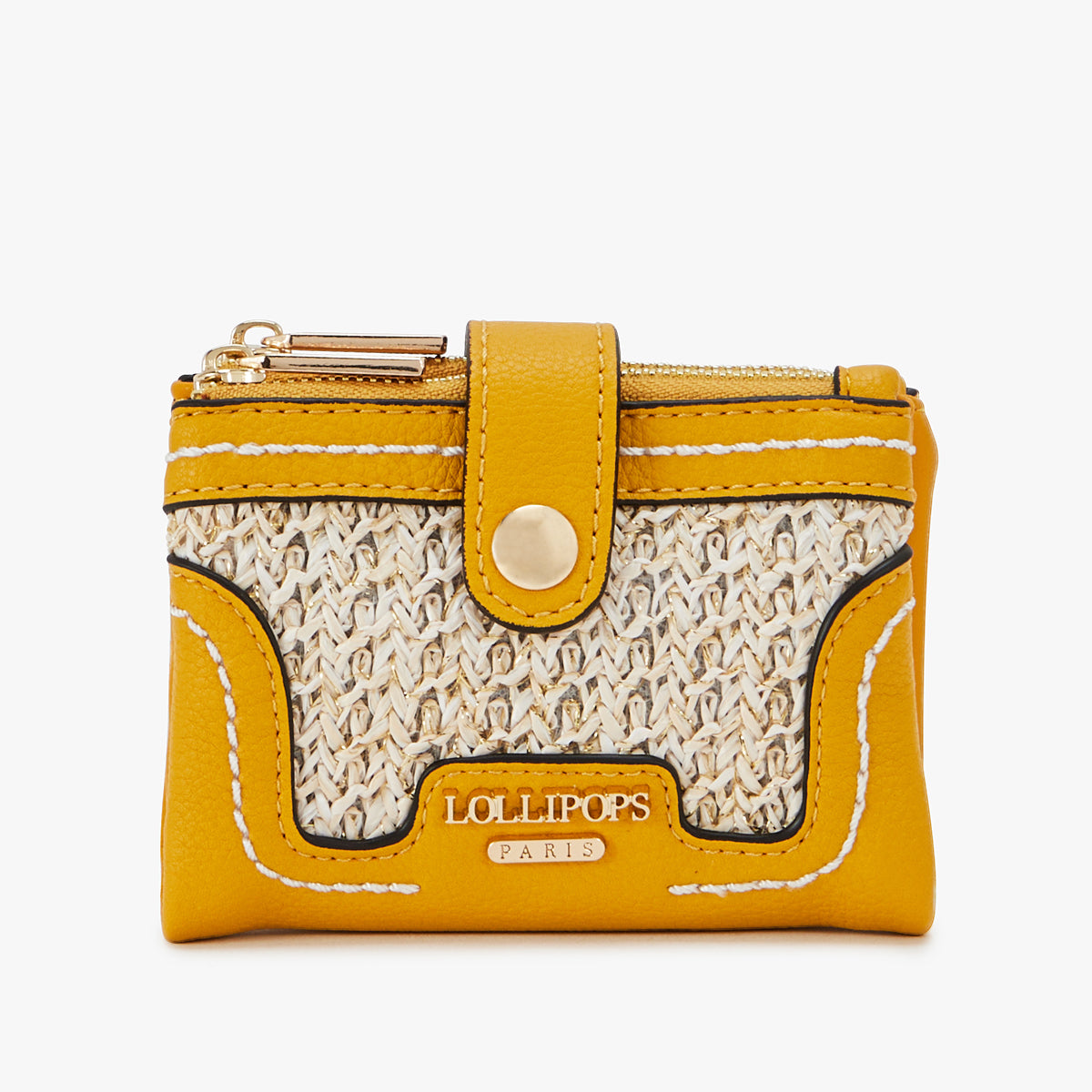 Petit portefeuille jaune Liberia
