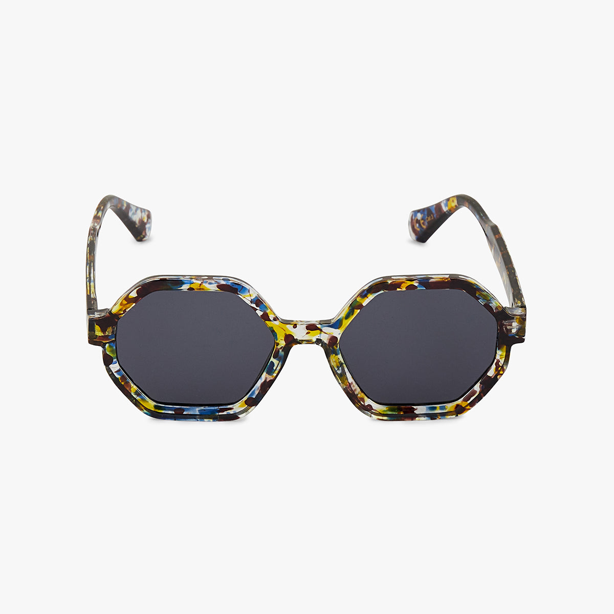 Lunettes de soleil octogonales