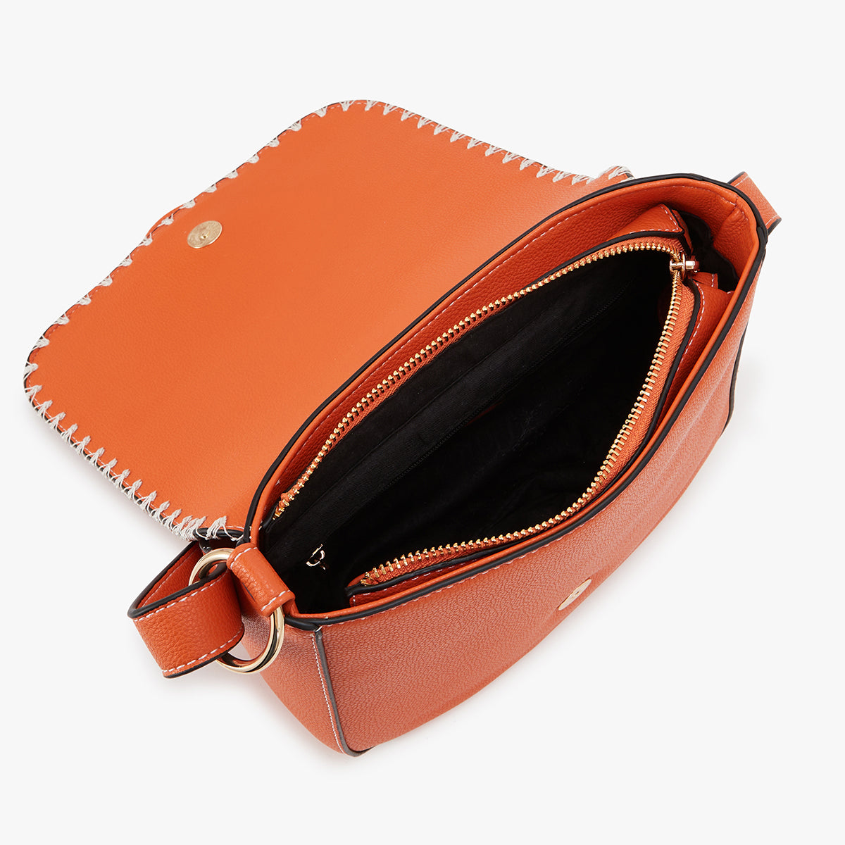 Sac bandoulière orange Lettonie