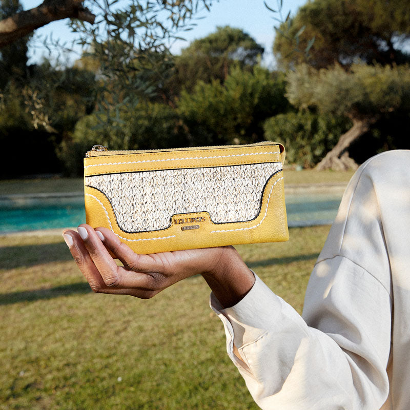 Portefeuille jaune Liberia