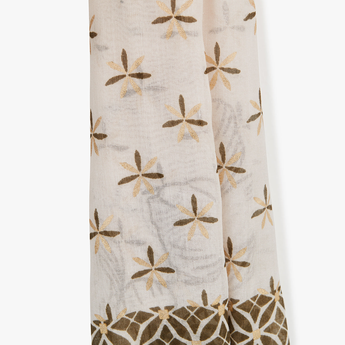 Foulard kaki Lesko