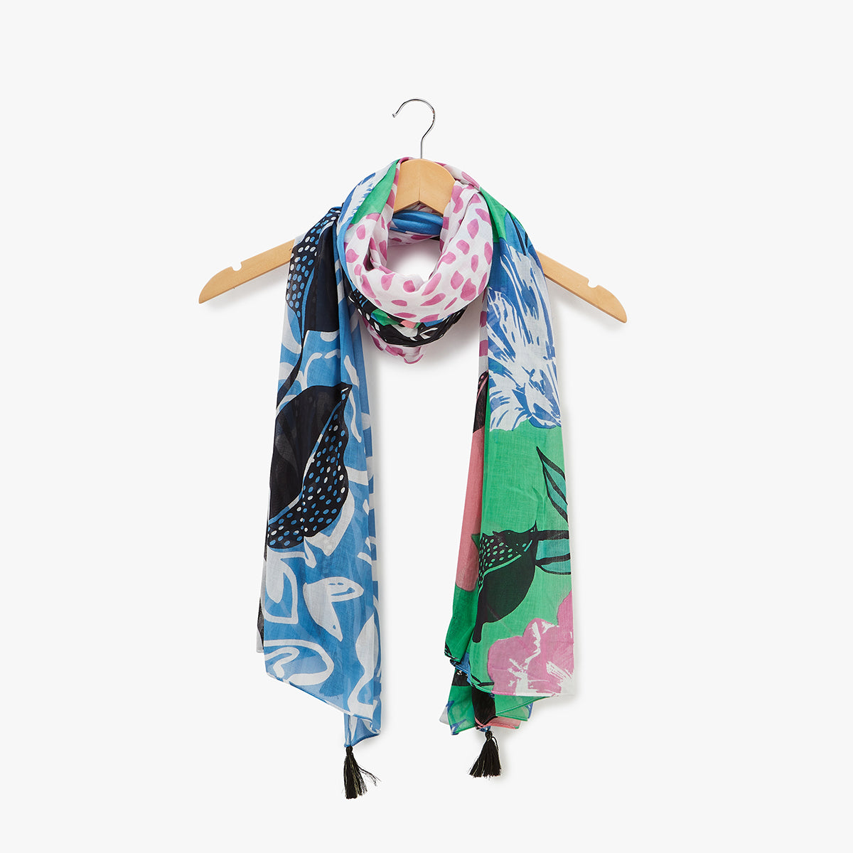 Foulard vert Leira