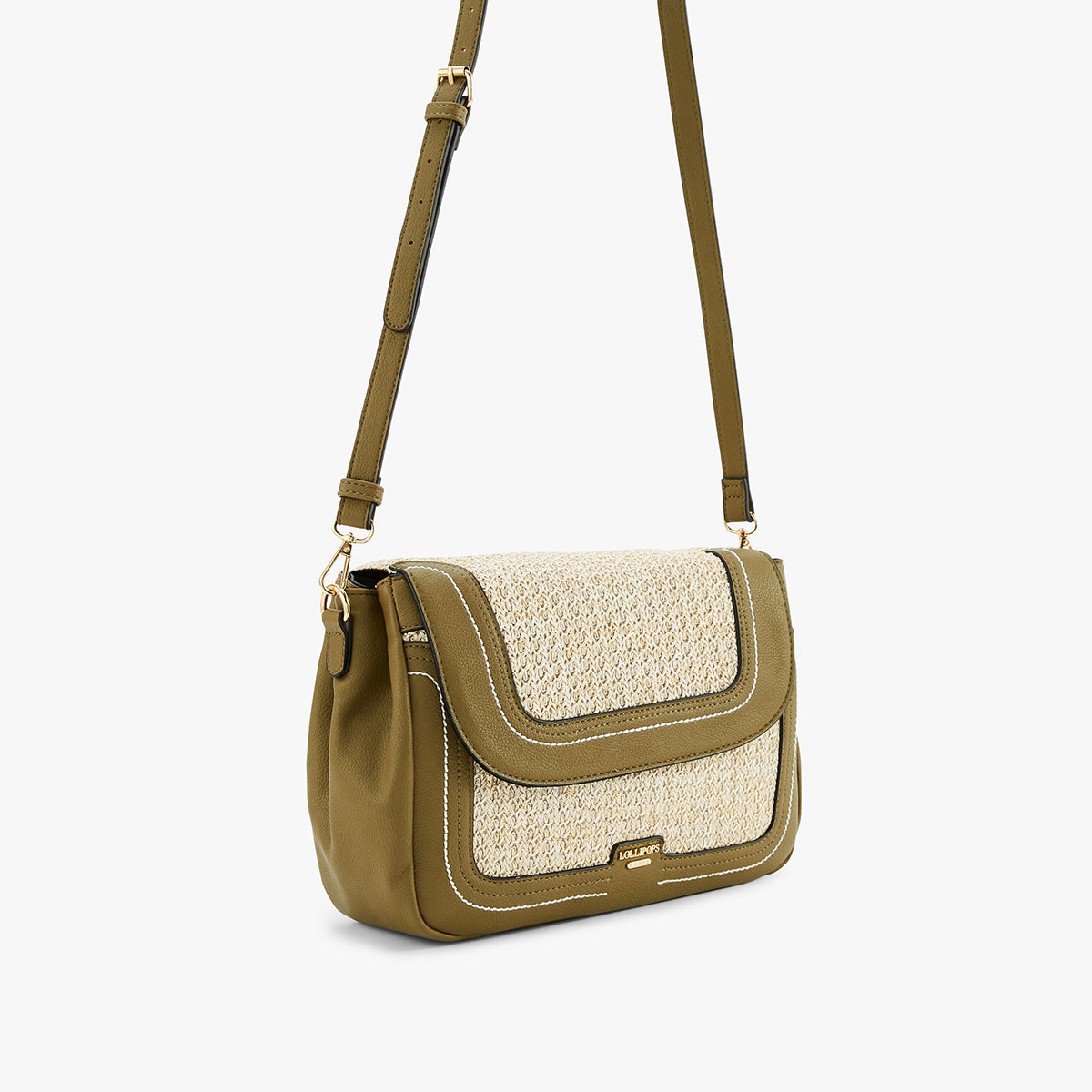 Sac bandoulière kaki Liberia