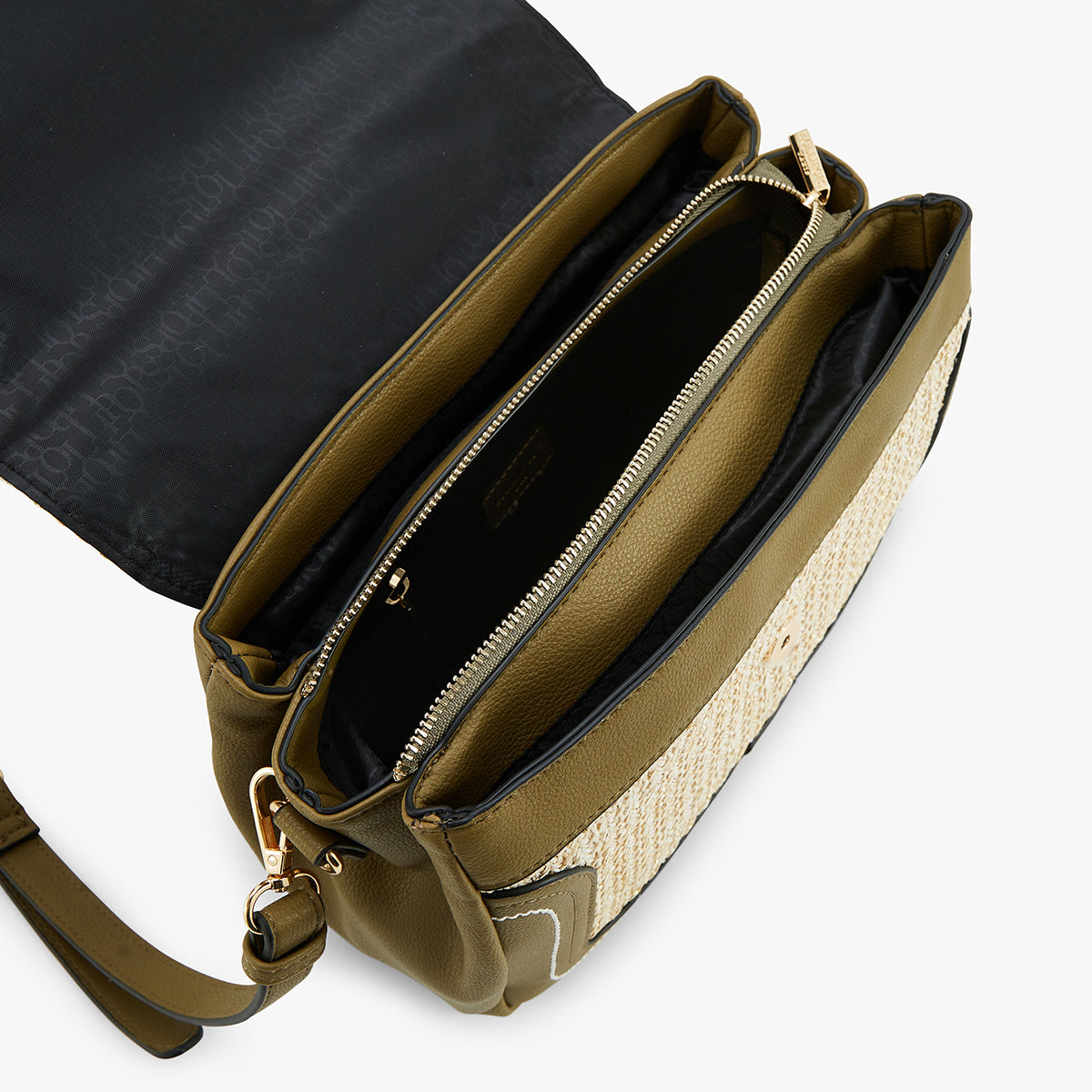 Sac bandoulière kaki Liberia