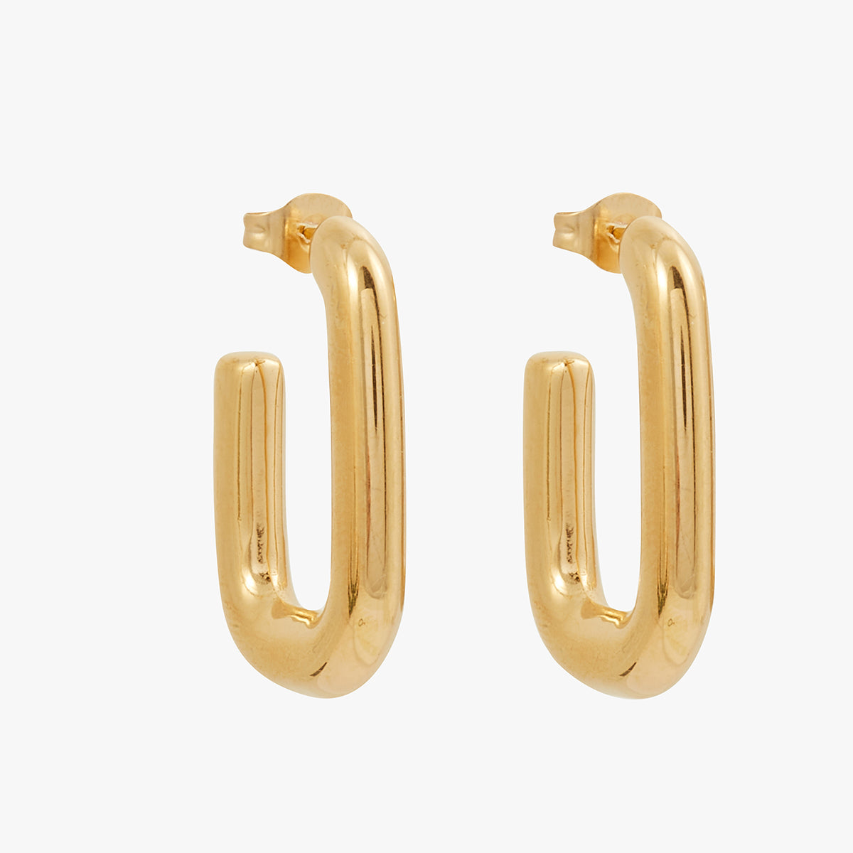 Boucles d'oreilles acier inoxydable