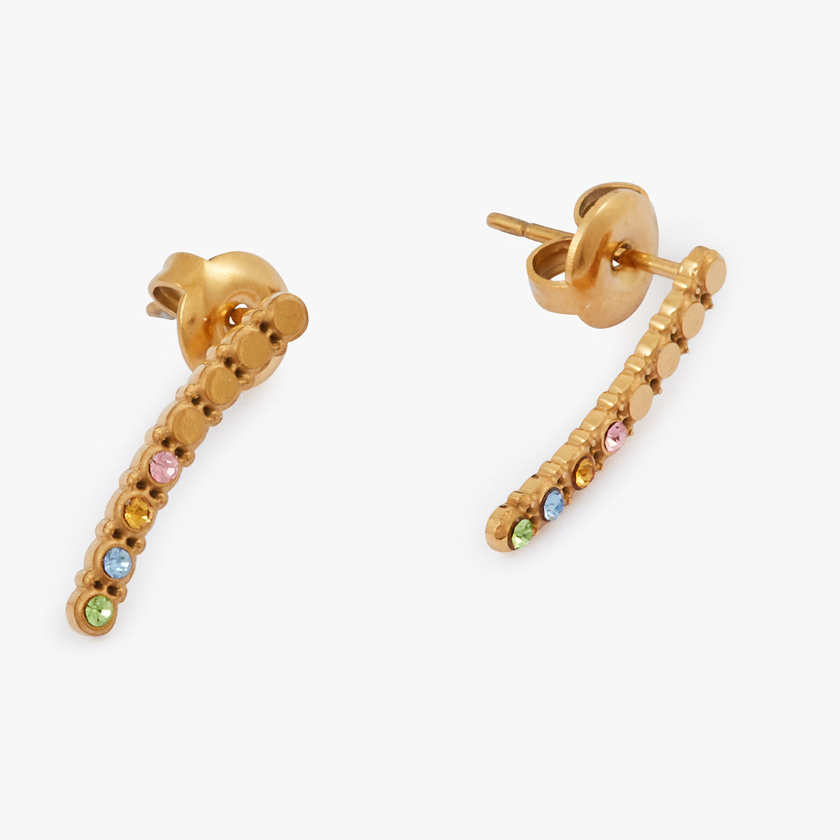 Puces d'oreilles acier inoxydable