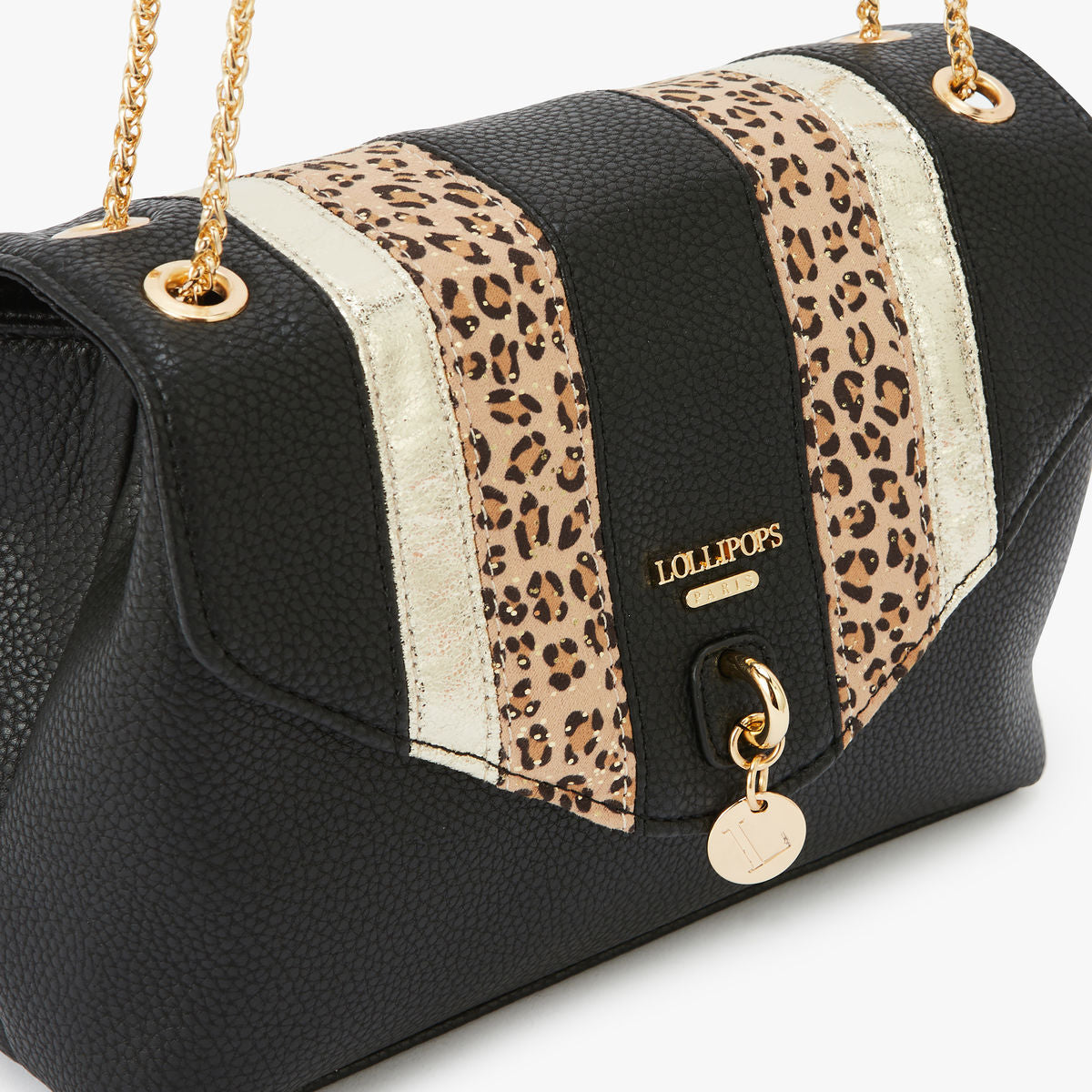 Sac bandoulière noir Murato