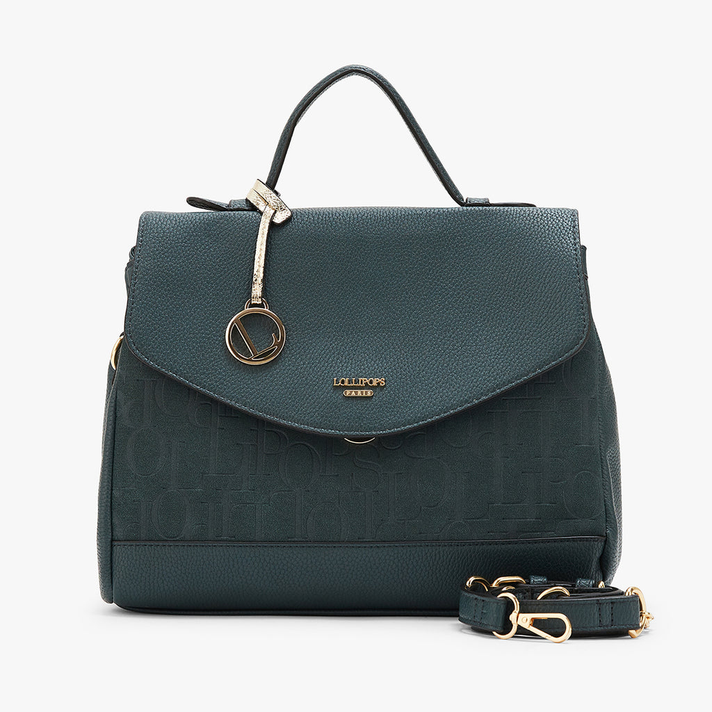 Grand sac bandoulière vert Malaisia