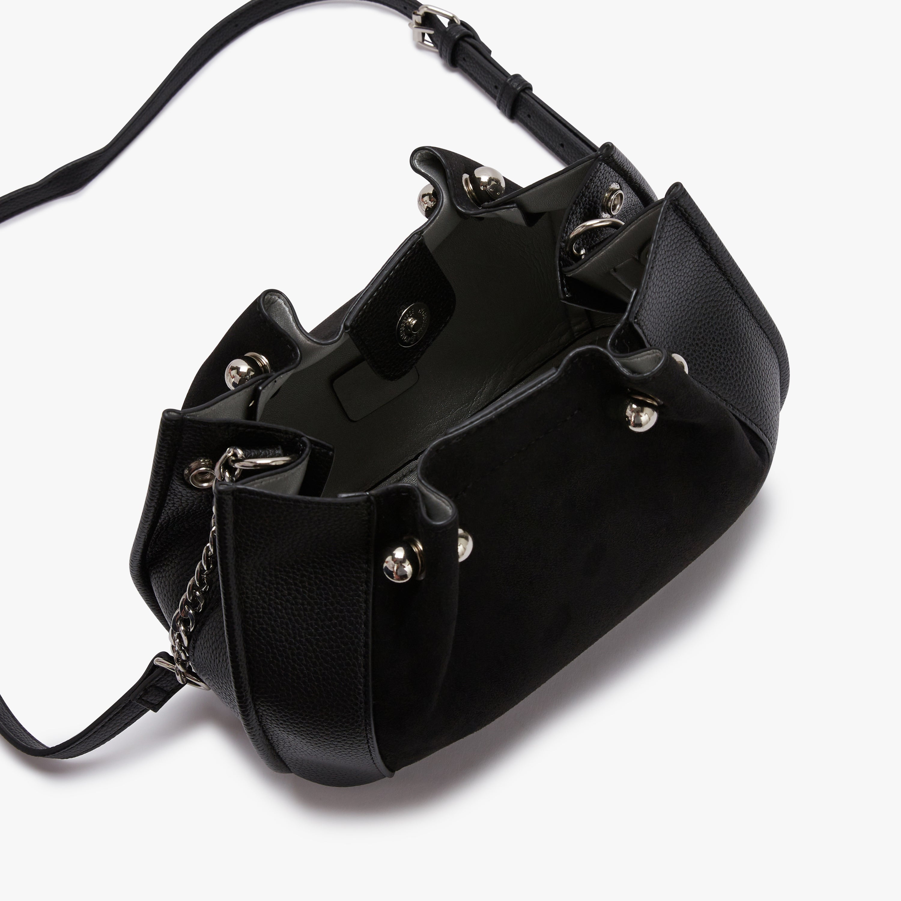 Petit sac bandoulière noir M Gemma