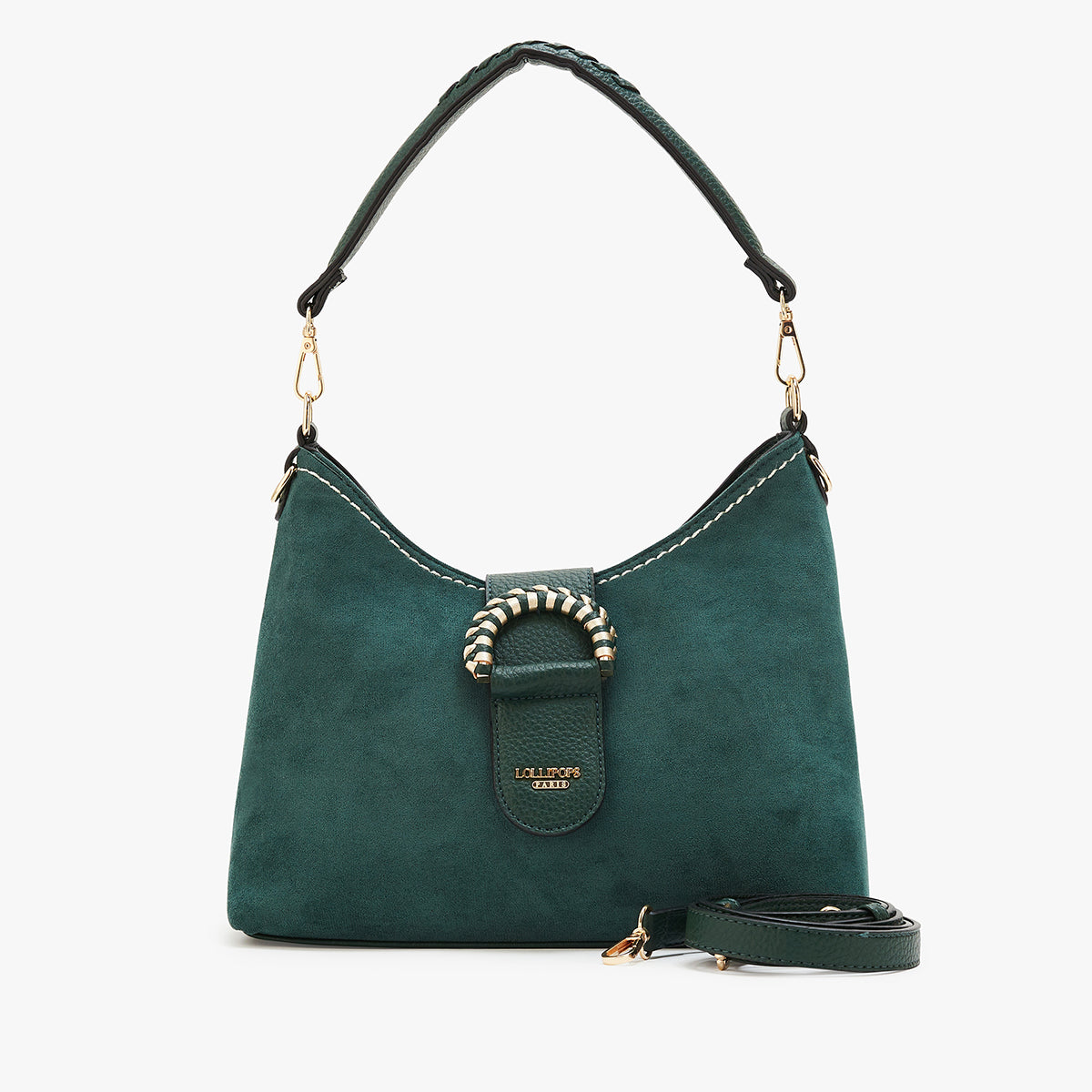 Grand sac hobo vert Murzo