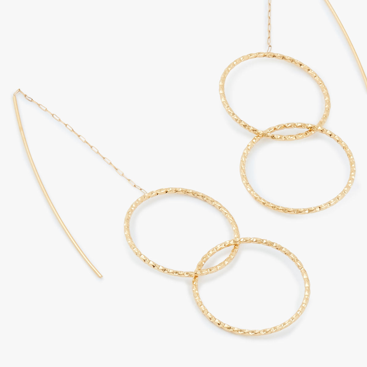 Boucles d'oreilles tiges en acier inoxydable