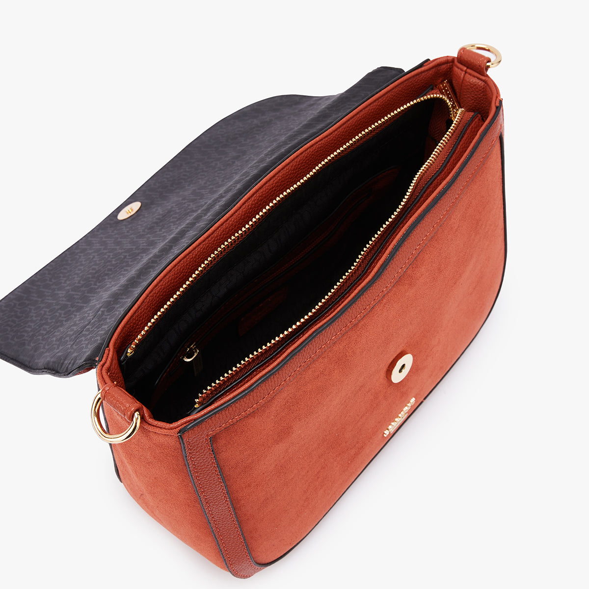 Sac bandoulière orange Mugnano