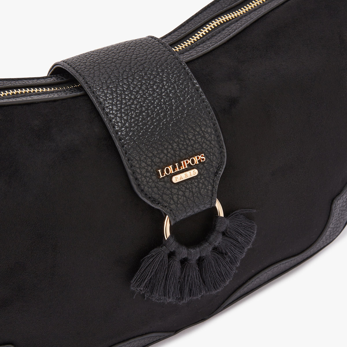 Sac hobo noir Maddaloni